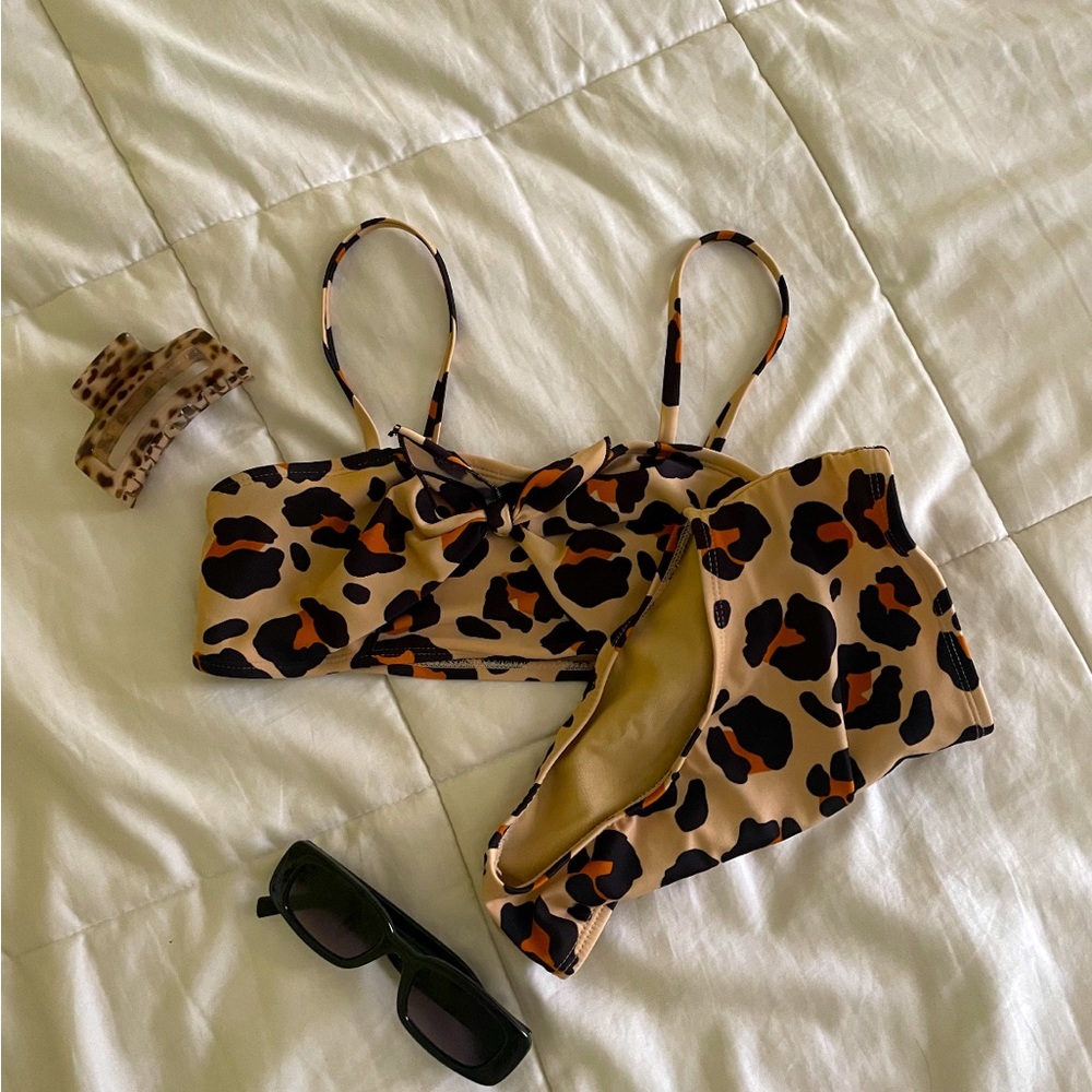 Cheetah print bikini #triangl #target #summer #swim